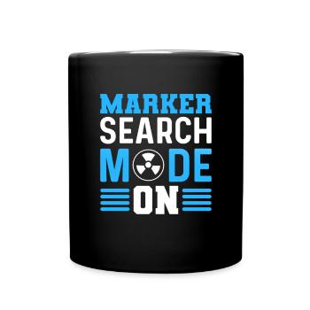 Marker Search Mode On. Radiographer Radiologist - Full Colour Mug - black - Front
