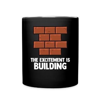 Mason's Work Saying - Full Colour Mug - black - Front