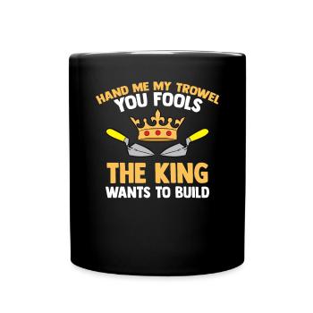 Mason's Work Saying - Full Colour Mug - black - Front