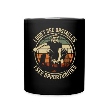 Parkour Free Running Traceur - Full Colour Mug - black - Front