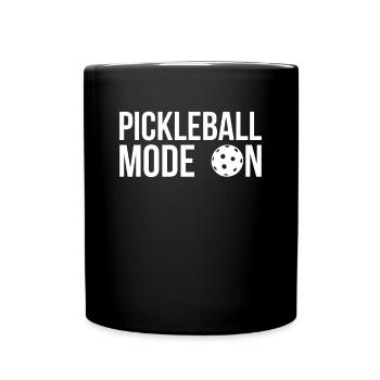 Mode Pickleball sur le cadeau de chemise - Mug uni - noir - Devant