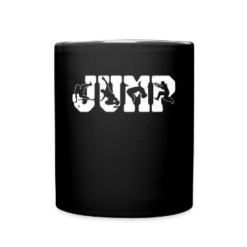 Parkour Free Running Traceur - Mug uni - noir - Devant