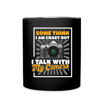 Cinematographer Photographer Portrait Photographer - Full Colour Mug - black - Front