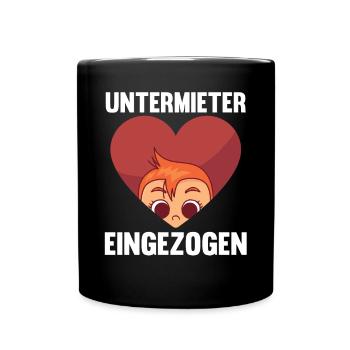 Mutter Schwangerschaft Schwanger Werdende Mama - Tasse einfarbig - Schwarz - Vorne