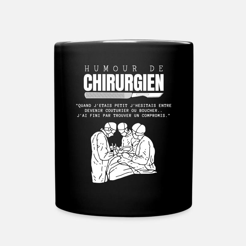 Humour de Chirurgien - Mug uni - noir