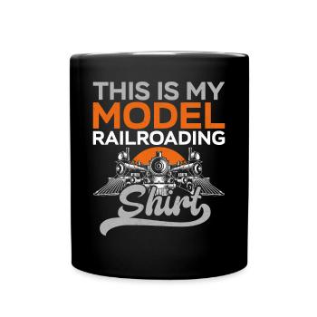 Conducteur de train à vapeur Trainspotting - Mug uni - noir - Devant