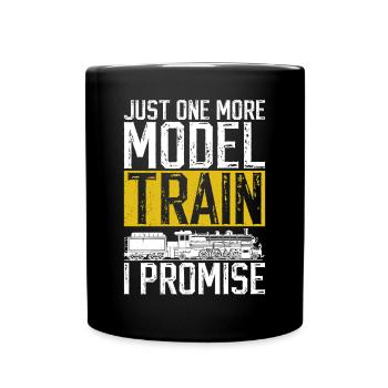 Conducteur de train à vapeur Trainspotting - Mug uni - noir - Devant