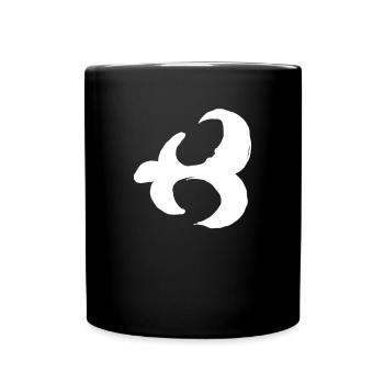 Ägypten Altes Symbol Pflege - Tasse einfarbig - Schwarz - Vorne