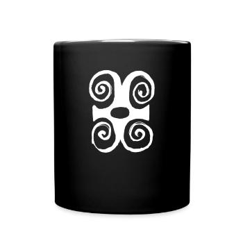 Egypt Ancient Symbol Strength - Full Colour Mug - black - Front