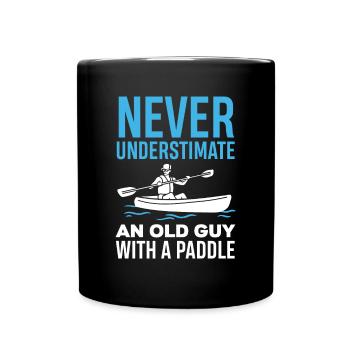 Kayak Canoë - Mug uni - noir - Devant