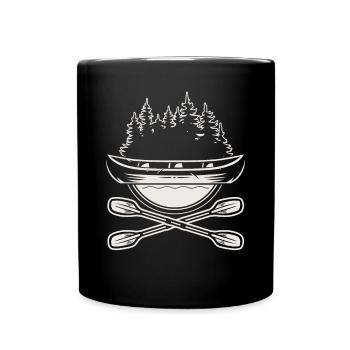 Kayak Canoë - Mug uni - noir - Devant