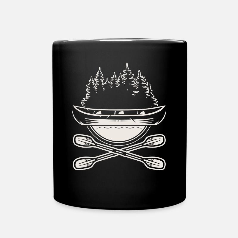 Kayak Canoë - Mug uni - noir