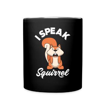 Écureuil - Mug uni - noir - Devant