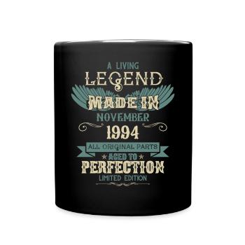 Novembre 1994 Vintage Anniversaire - Mug uni - noir - Devant