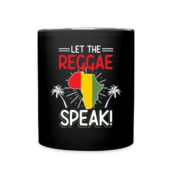 Musique Jamaïque Rastafarian - Mug uni - noir - Devant