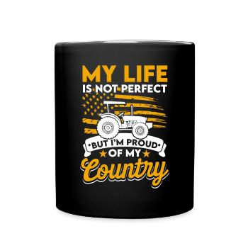 Musique country Sud-Ouest - Mug uni - noir - Devant