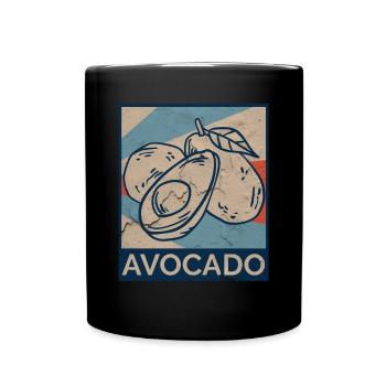 Vegetarian Vegetables Cinco De Mayo Mexican - Full Colour Mug - black - Front