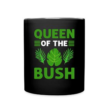 Reine de la brousse. Safari Vacances en famille - Mug uni - noir - Devant