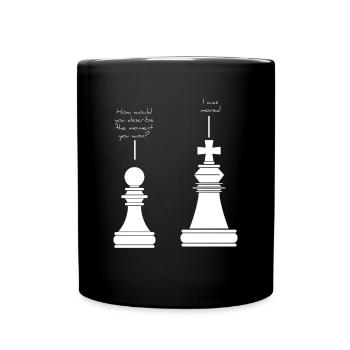 How would you win in this game - Full Colour Mug - black - Front