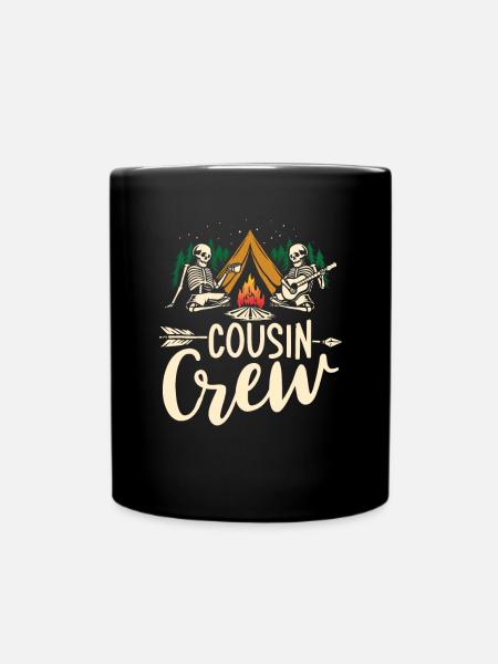 Cousin crew - Tasse einfarbig - Schwarz