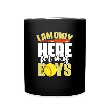 Athlètes sportifs Joueur Mère Mère Vie - Mug uni - noir - Devant