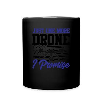 Pilote Quadcopter RC Avion Flying Expert - Mug uni - noir - Devant