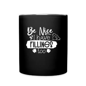 Dental Laboratory Technician Dental Technician - Full Colour Mug - black - Front