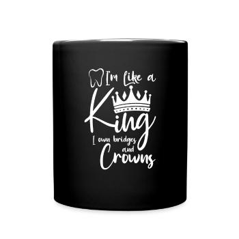 Technicien de laboratoire dentaire Technicien dentaire - Mug uni - noir - Devant