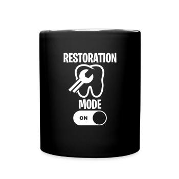 Technicien de laboratoire dentaire Technicien dentaire - Mug uni - noir - Devant