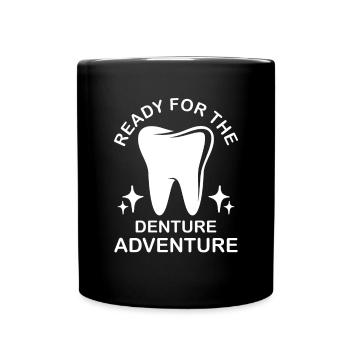 Technicien de laboratoire dentaire Technicien dentaire - Mug uni - noir - Devant