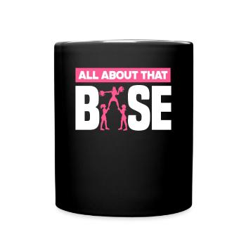 Drôle de pom-pom girl Cheerleading Cadeau - Mug uni - noir - Devant