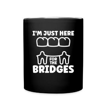 Dental Laboratory Technician Dental Technician - Full Colour Mug - black - Front