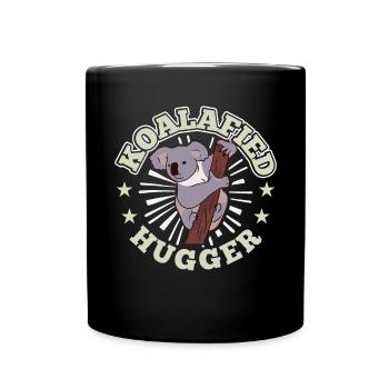 Koala Ours KoalaFied - Mug uni - noir - Devant