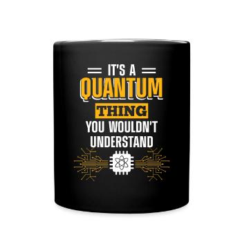 Crypto Games Blockchain Investor - Full Colour Mug - black - Front