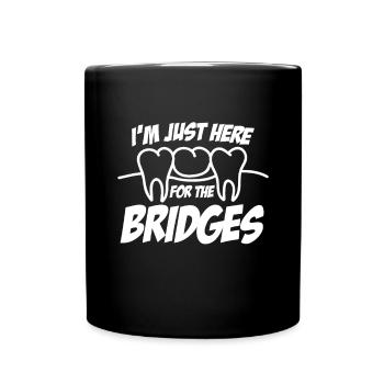 Dental Laboratory Technician Dental Technician - Full Colour Mug - black - Front