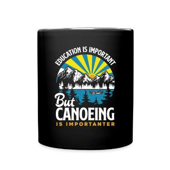 Kayak Canoë - Mug uni - noir - Devant