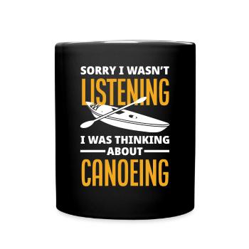 Kayak Canoë - Mug uni - noir - Devant