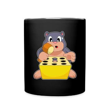Mole Game - Full Colour Mug - black - Front