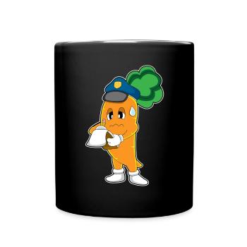 Police des contraventions de la circulation de la Carrot Police - Mug uni - noir - Devant
