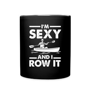 Kayak Canoë - Mug uni - noir - Devant
