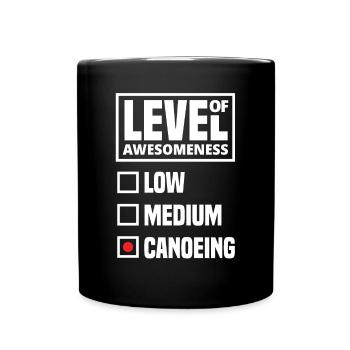 Kayak Canoë - Mug uni - noir - Devant