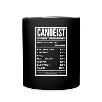 Kayak Canoë - Mug uni - noir - Devant