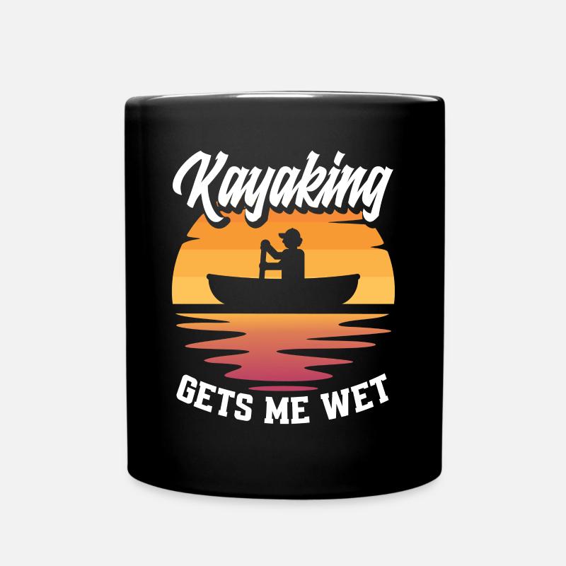 Kayak Canoë - Mug uni - noir