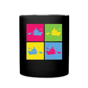 Kayak Canoë - Mug uni - noir - Devant