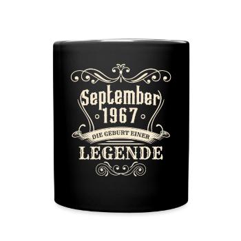 September 1967 - The birth of a legend - Full Colour Mug - black - Front
