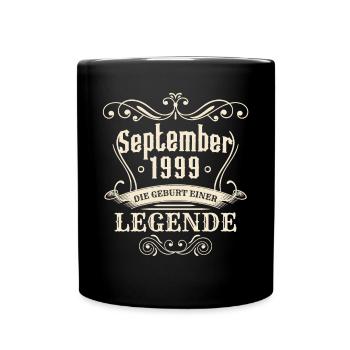 September 1999 - The birth of a legend - Full Colour Mug - black - Front