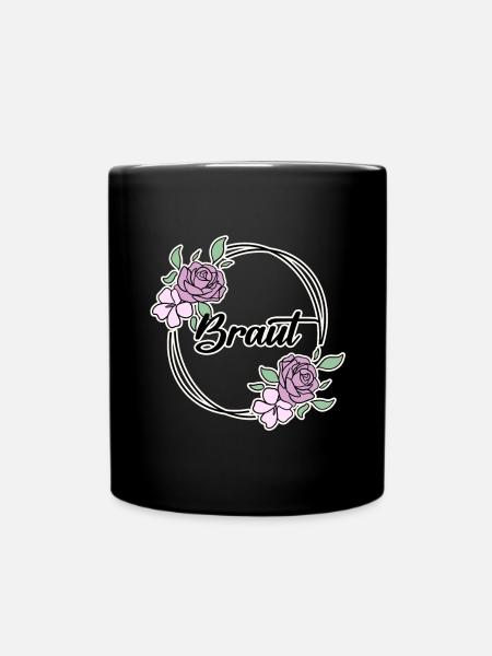 Braut Junggesellinnenabschied - Tasse einfarbig - Schwarz