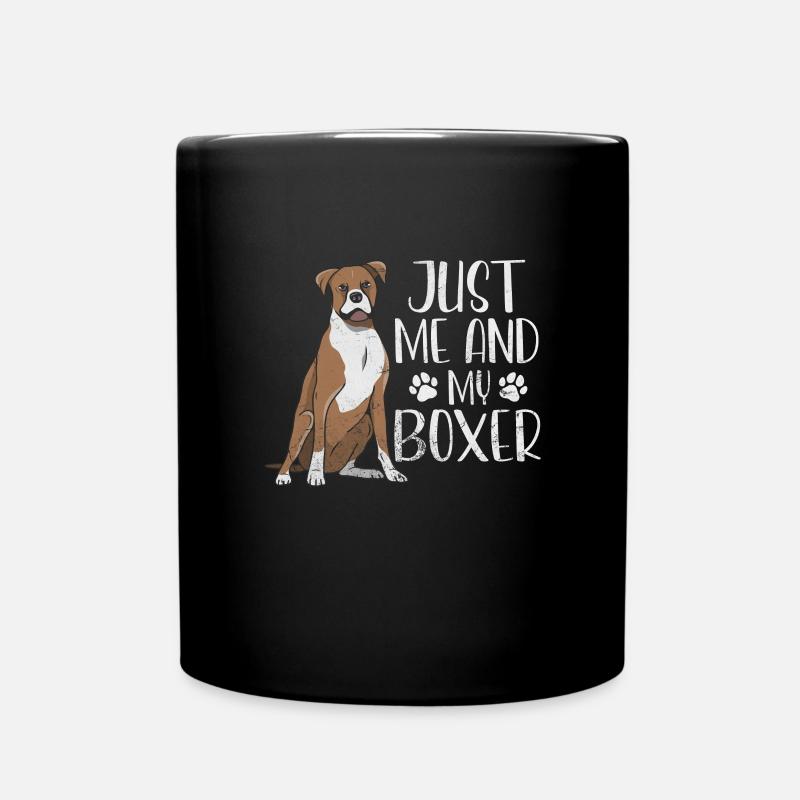 Boxer Chien - Mug uni - noir