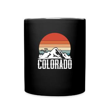 Colorado - Tasse einfarbig - Schwarz - Vorne