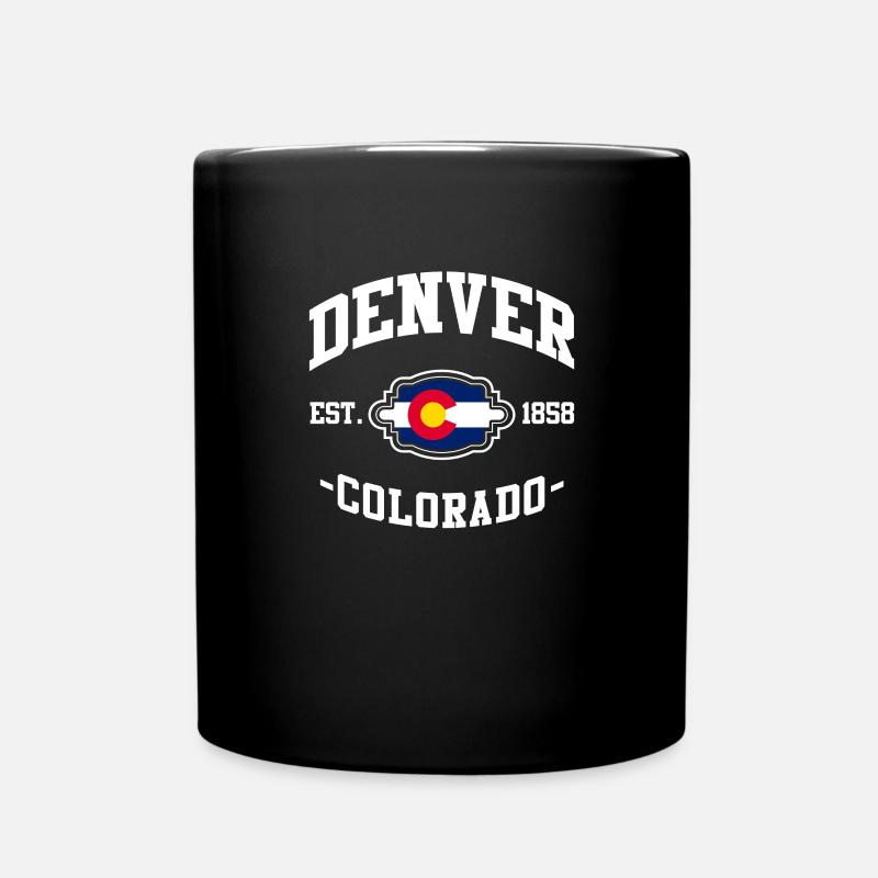 Denver - Mug uni - noir